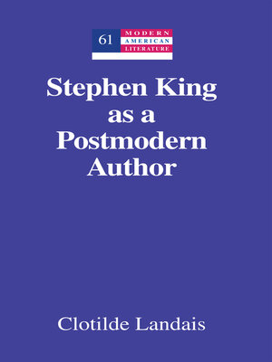 cover image of Stephen King as a Postmodern Author